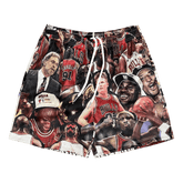 BULLS LEGENDARY MESH SHORTS-8619 - RDMCLOTHINGART