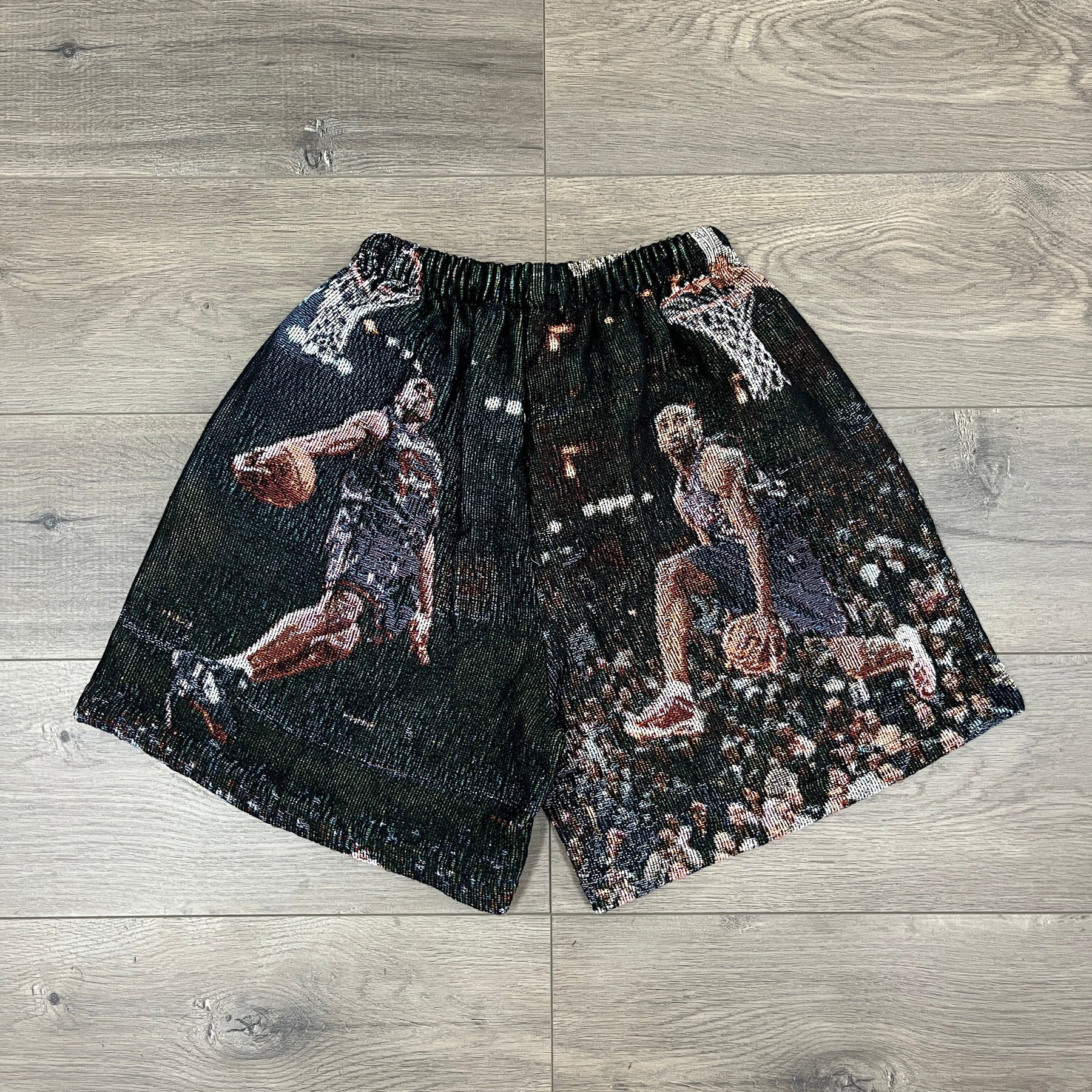 RDMCLOTHINGART tapestry hoodie CARTER TAPESTRY SHORTS