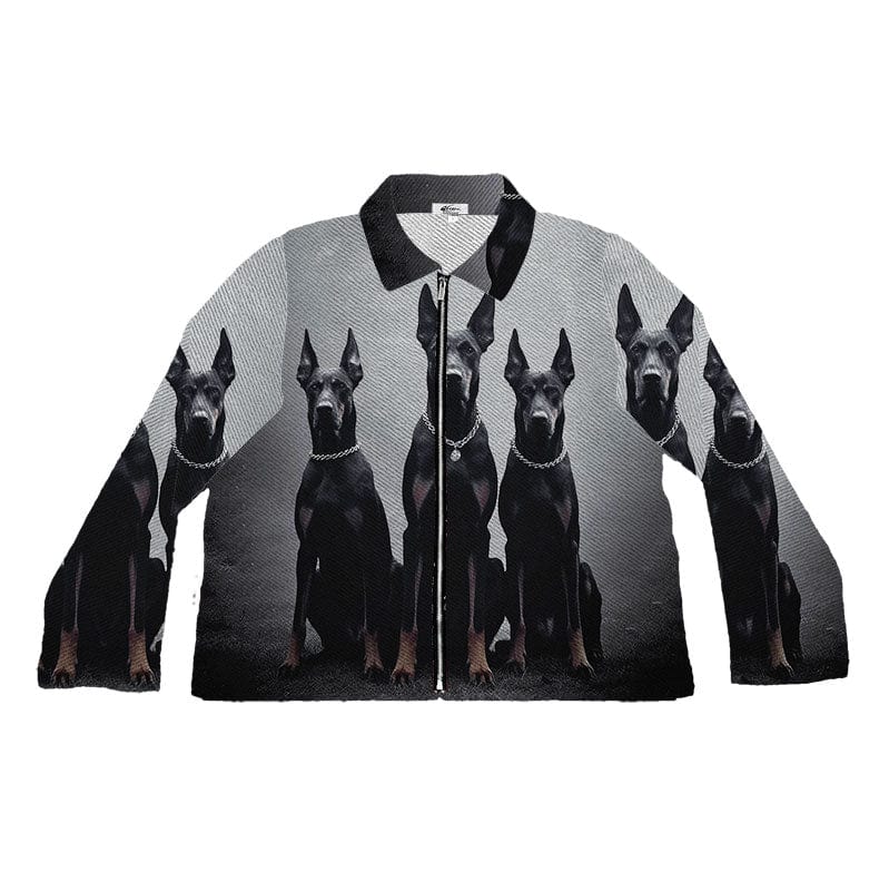 RDMCLOTHINGART tapestry hoodie CERBERUS TAPESTRY JACKET