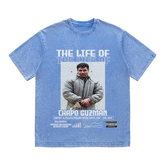 RDMCLOTHINGART tapestry hoodie CHAPO GUZMAN HEAVY WEIGHT COTTON TEE-8819