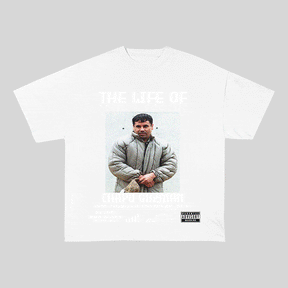 RDMCLOTHINGART tapestry hoodie CHAPO GUZMAN HEAVY WEIGHT COTTON TEE-8819