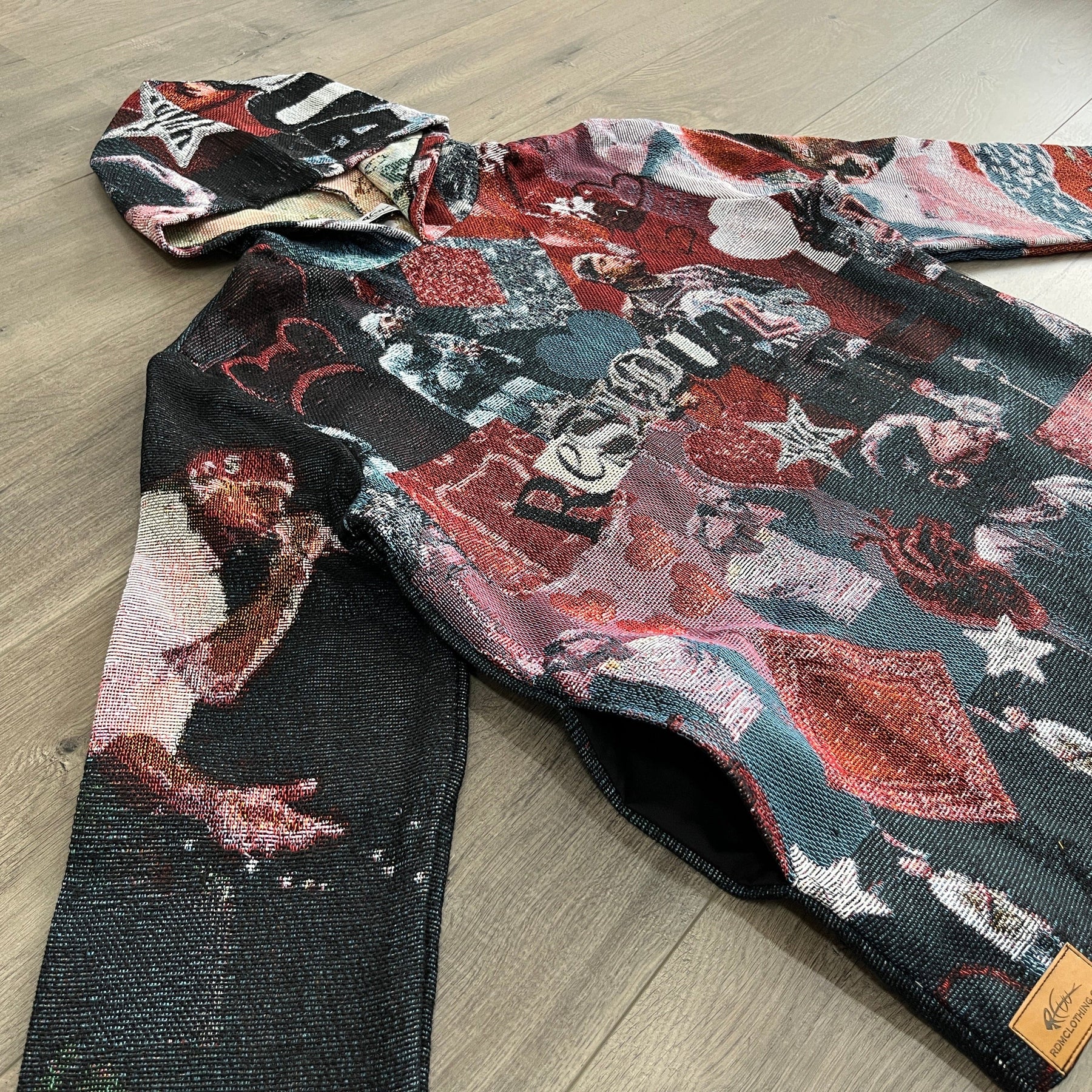 RDMCLOTHINGART tapestry hoodie CHRIS BROWN TAPESTRY HOODIE