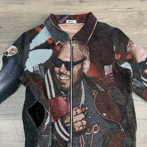 RDMCLOTHINGART tapestry hoodie CHRIS BROWN TAPESTRY JACKET