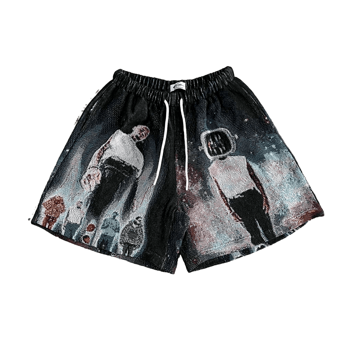 RDMCLOTHINGART tapestry hoodie CHRIS BROWN TAPESTRY SHORTS