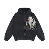 RDMCLOTHINGART tapestry hoodie CHROLLO TAPESTRY PATCH HOODIE-9237