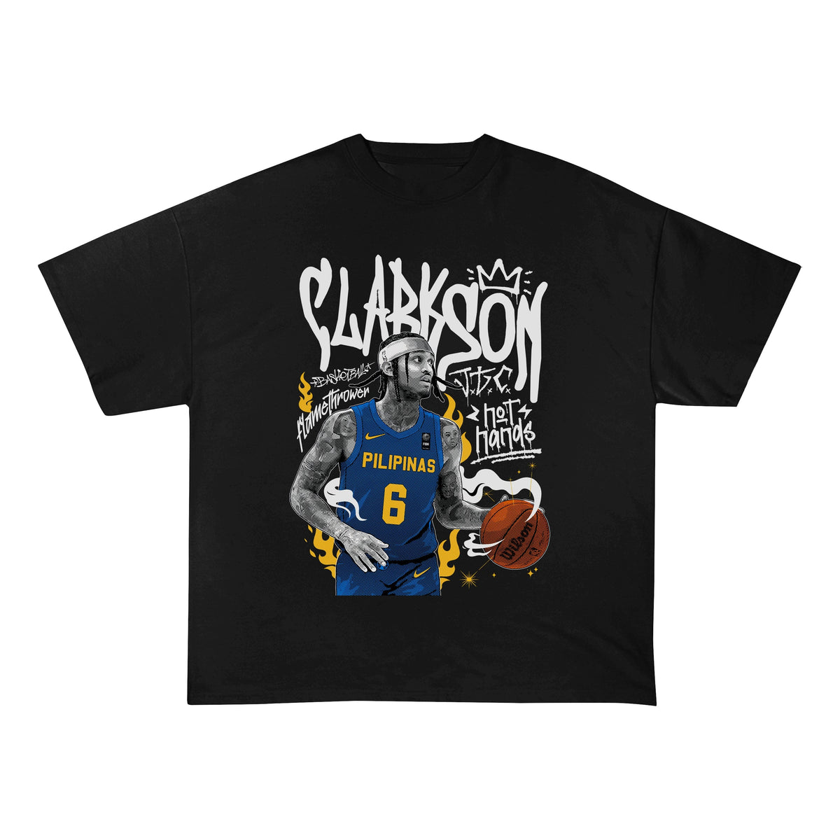 CLARKSON HEAVY COTTON TEES-8294 - RDMCLOTHINGART