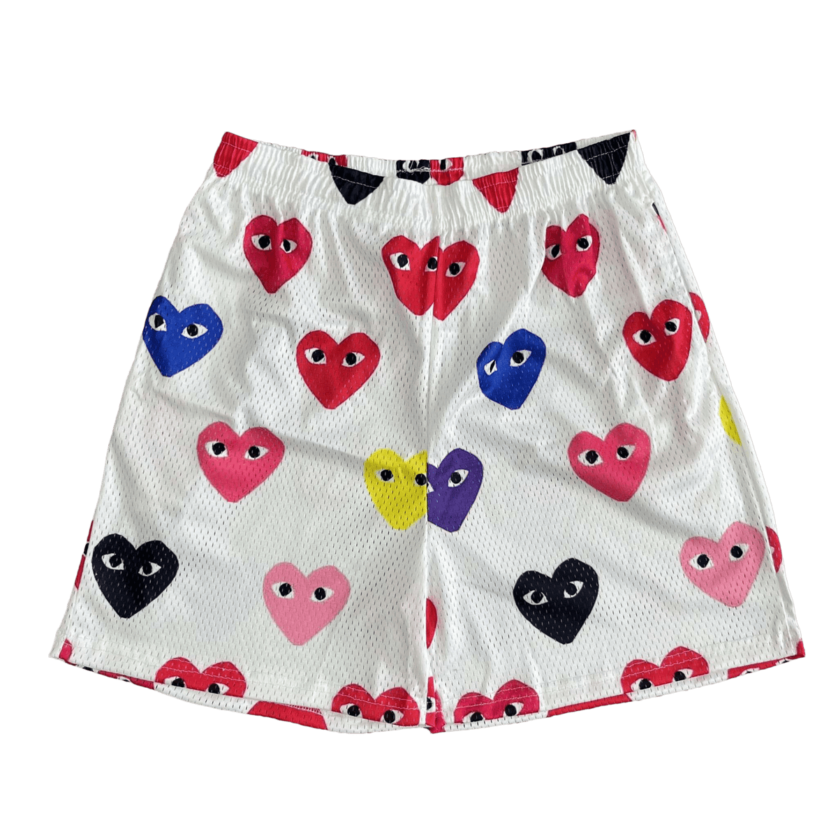 COLORFUL CDG MESH SHORTS-8722 - RDMCLOTHINGART