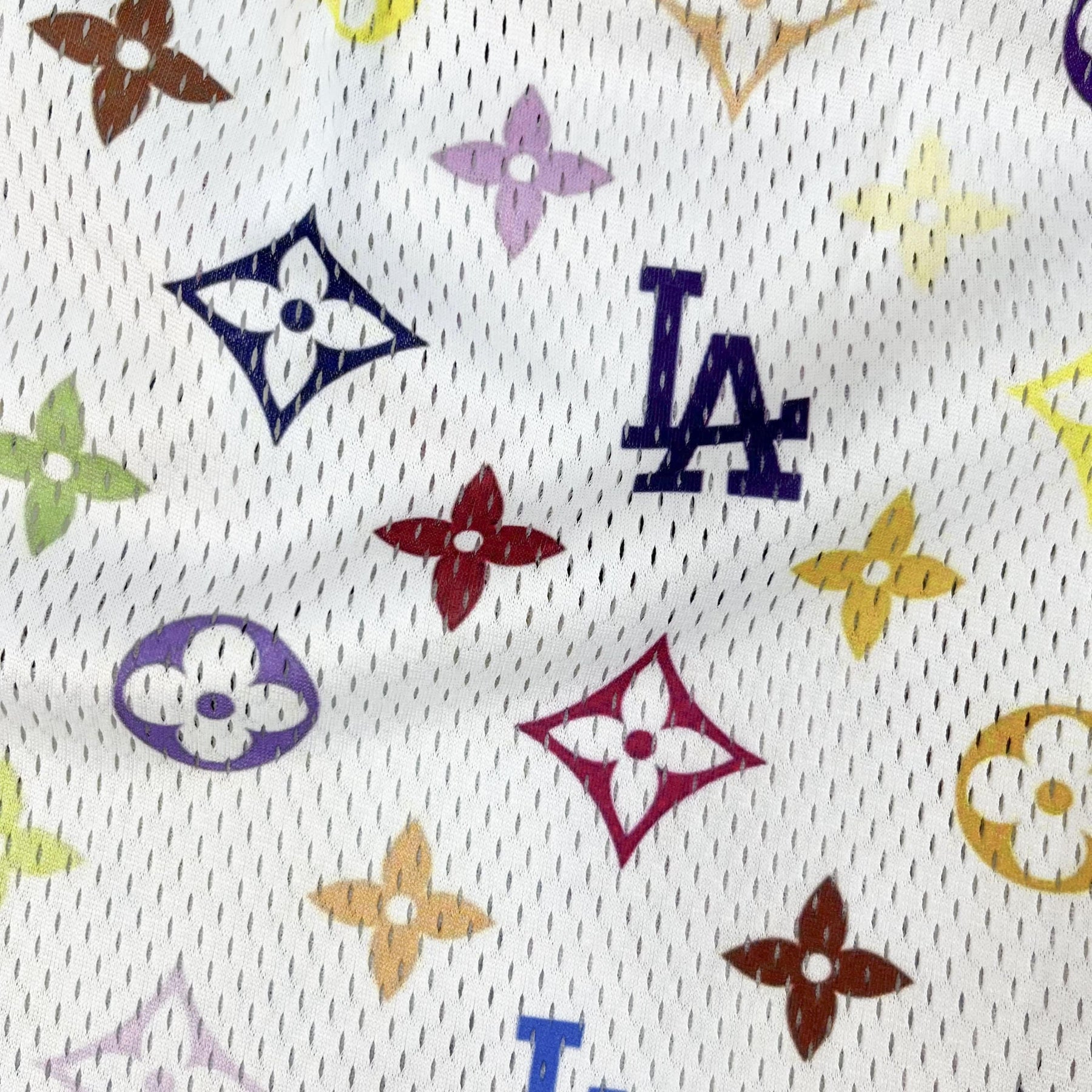 COLORFUL LA MESH SHORTS-8677 - RDMCLOTHINGART