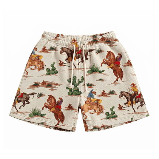 RDMCLOTHINGART tapestry hoodie COWBOY V2 TAPESTRY SHORTS