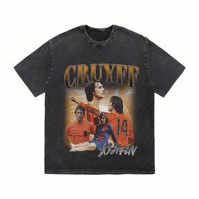 RDMCLOTHINGART tapestry hoodie CRUYFF HEAVY WEIGHT COTTON TEE-8953