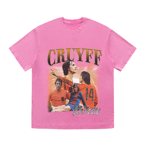 RDMCLOTHINGART tapestry hoodie CRUYFF HEAVY WEIGHT COTTON TEE-8953