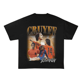 RDMCLOTHINGART tapestry hoodie CRUYFF HEAVY WEIGHT COTTON TEE-8953