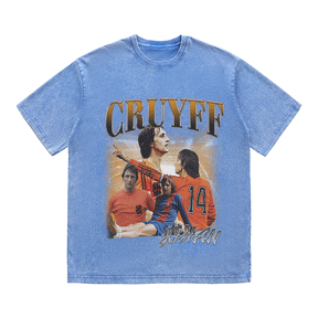 RDMCLOTHINGART tapestry hoodie CRUYFF HEAVY WEIGHT COTTON TEE-8953