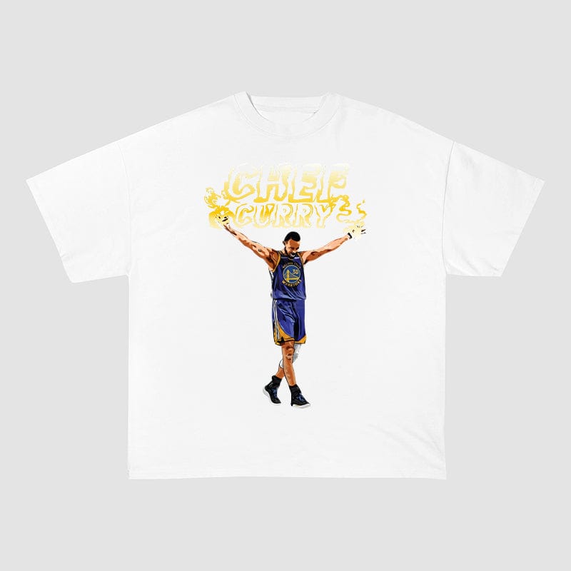 CURRY HEAVY COTTON TEES-8234 - RDMCLOTHINGART