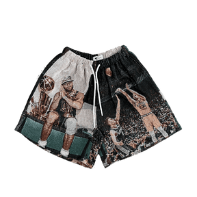 RDMCLOTHINGART tapestry hoodie CURRY TAPESTRY SHORTS