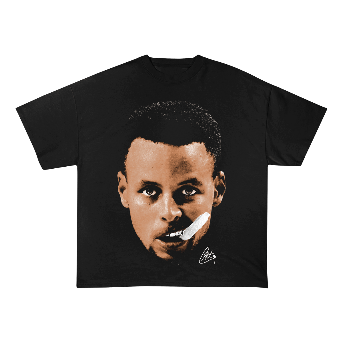 CURRY HEAVY WEIGHT COTTON TEE-8054 - RDMCLOTHINGART