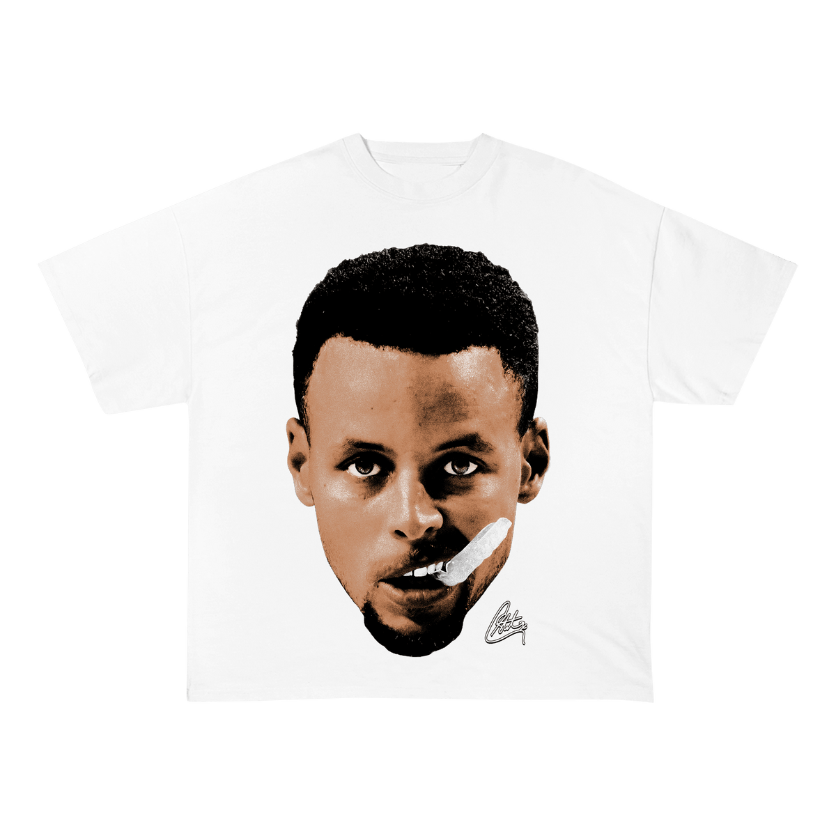 CURRY HEAVY WEIGHT COTTON TEE-8054 - RDMCLOTHINGART