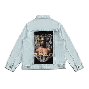 RDMCLOTHINGART tapestry hoodie CUSTOM DENIM JACKET