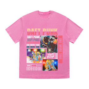 RDMCLOTHINGART tapestry hoodie DAFT PUNK HEAVY WEIGHT COTTON TEE-8993