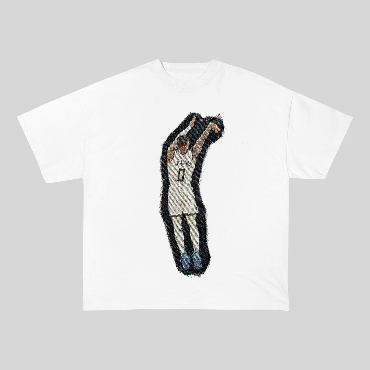 DAMEYTIME HEAVY WEIGHT PATCH TEE-8122 - RDMCLOTHINGART