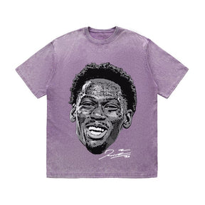 RDMCLOTHINGART tapestry hoodie DAVID HEAVY COTTON TEES-9551