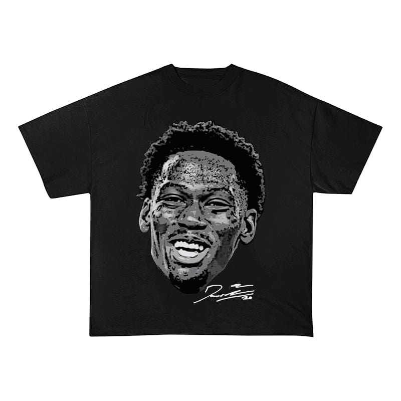 RDMCLOTHINGART tapestry hoodie DAVID HEAVY COTTON TEES-9551