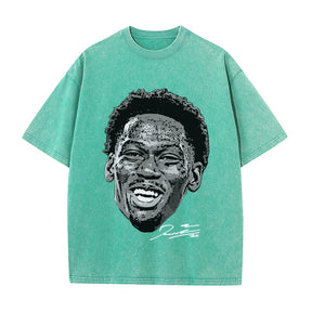 RDMCLOTHINGART tapestry hoodie DAVID HEAVY COTTON TEES-9551