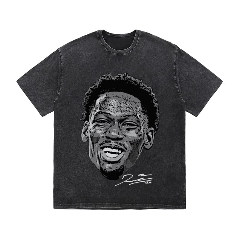 RDMCLOTHINGART tapestry hoodie DAVID HEAVY COTTON TEES-9551