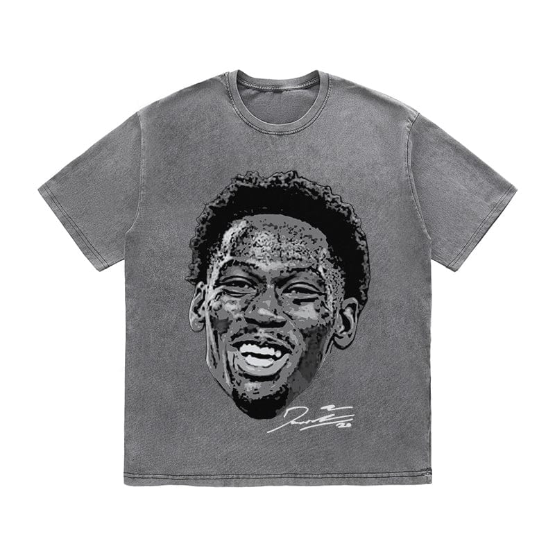 RDMCLOTHINGART tapestry hoodie DAVID HEAVY COTTON TEES-9551