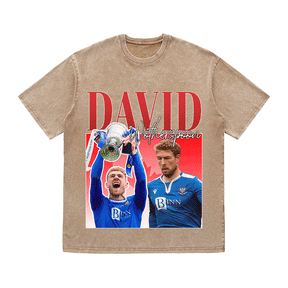 RDMCLOTHINGART tapestry hoodie DAVID HEAVY WEIGHT COTTON TEE-8954