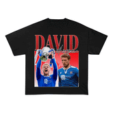 RDMCLOTHINGART tapestry hoodie DAVID HEAVY WEIGHT COTTON TEE-8954