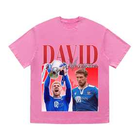 RDMCLOTHINGART tapestry hoodie DAVID HEAVY WEIGHT COTTON TEE-8954