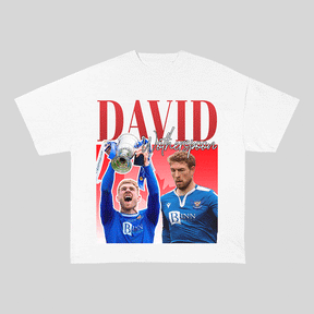 RDMCLOTHINGART tapestry hoodie DAVID HEAVY WEIGHT COTTON TEE-8954