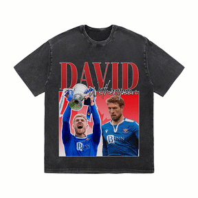 RDMCLOTHINGART tapestry hoodie DAVID HEAVY WEIGHT COTTON TEE-8954