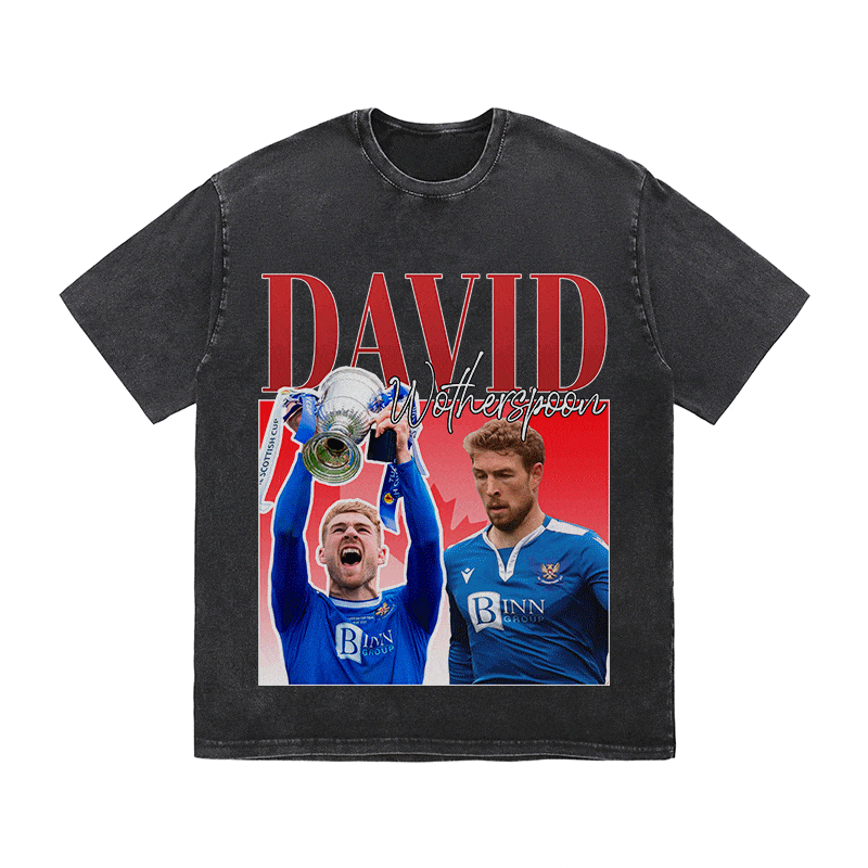 RDMCLOTHINGART tapestry hoodie DAVID HEAVY WEIGHT COTTON TEE-8954