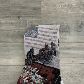 DEADPOOL TAPESTRY HOODIE - RDMCLOTHINGART