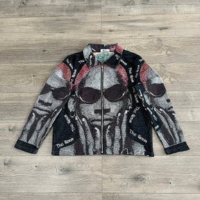 RDMCLOTHINGART tapestry hoodie DENNIS RODMAN TAPESTRY JACKET