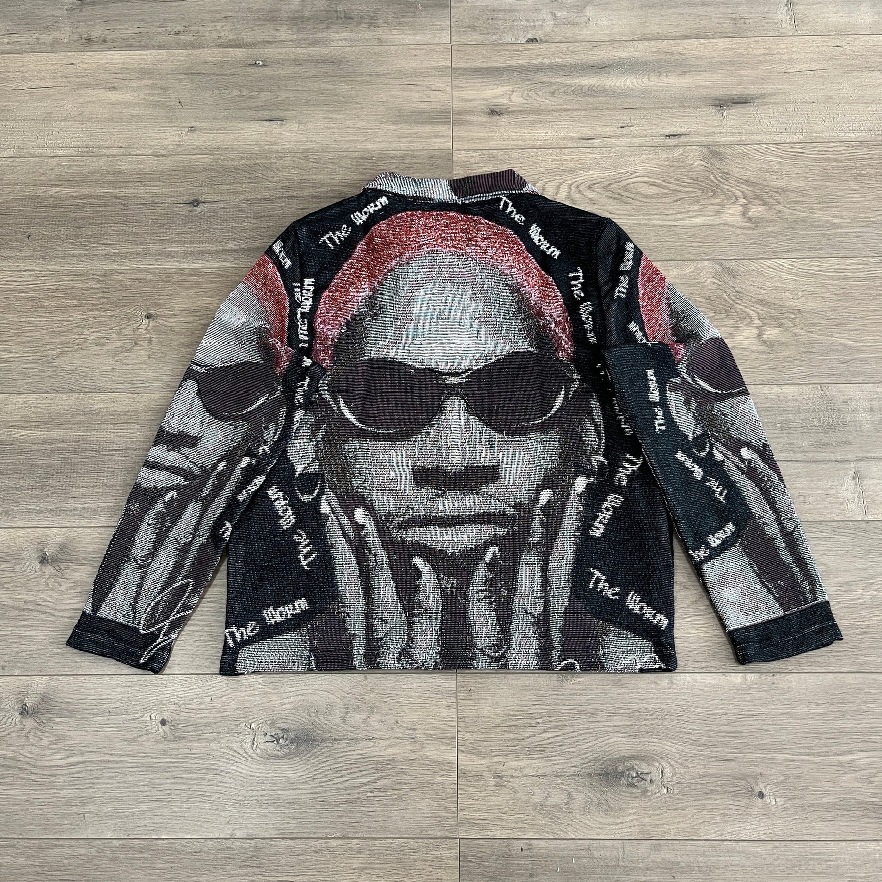 RDMCLOTHINGART tapestry hoodie DENNIS RODMAN TAPESTRY JACKET