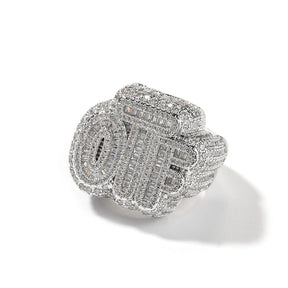 RDMCLOTHINGART tapestry hoodie Designed Finger Ring-10014