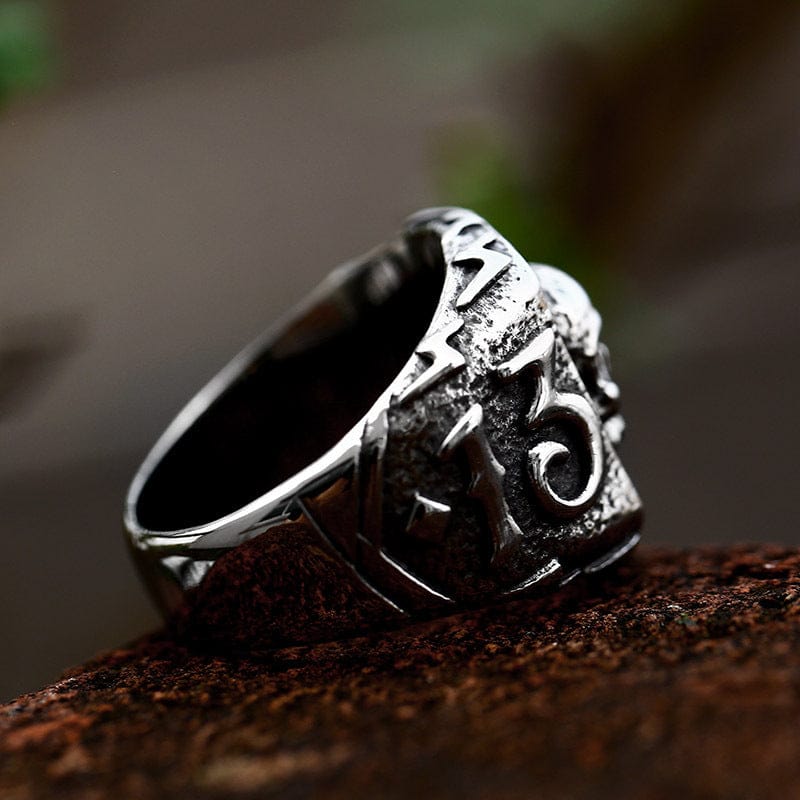 RDMCLOTHINGART tapestry hoodie Designed Finger Ring-10021