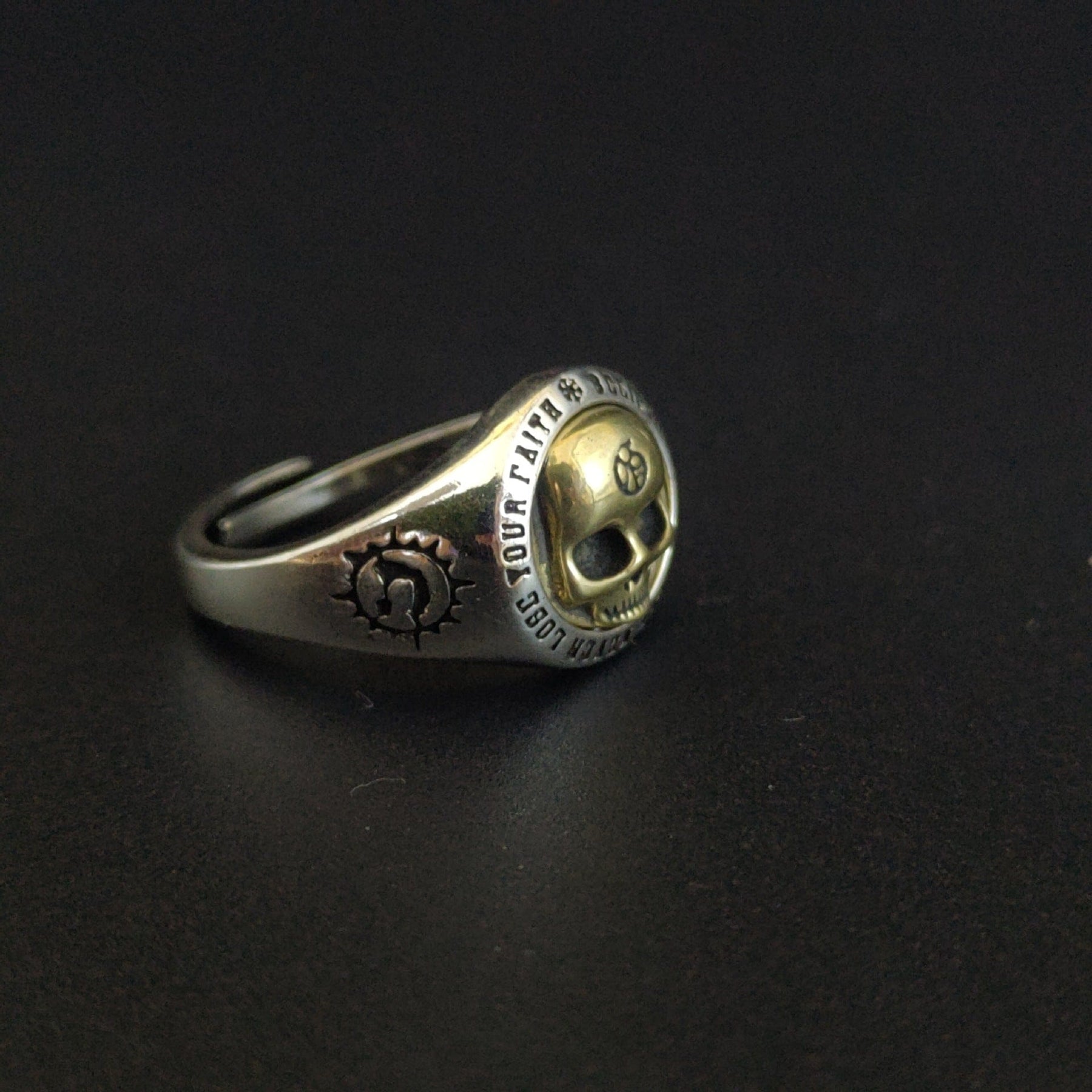 RDMCLOTHINGART CHANGE BY YOURSELF tapestry hoodie Designed Finger Ring-10023