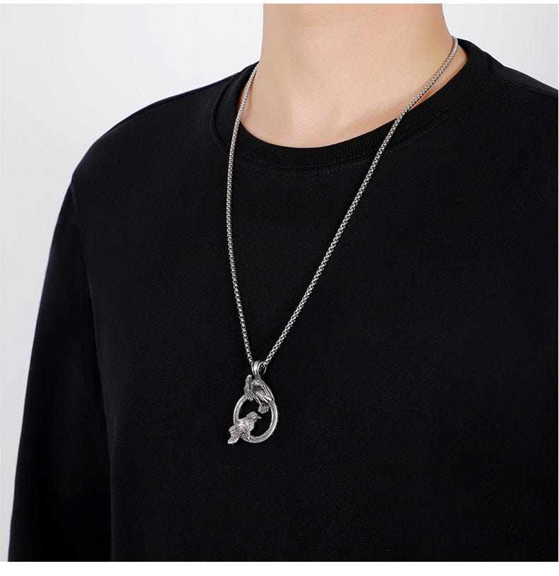 RDMCLOTHINGART 26 INCH tapestry hoodie Designed Necklace-9019