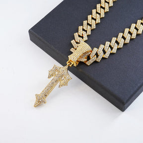 RDMCLOTHINGART tapestry hoodie Designed Necklace-9031