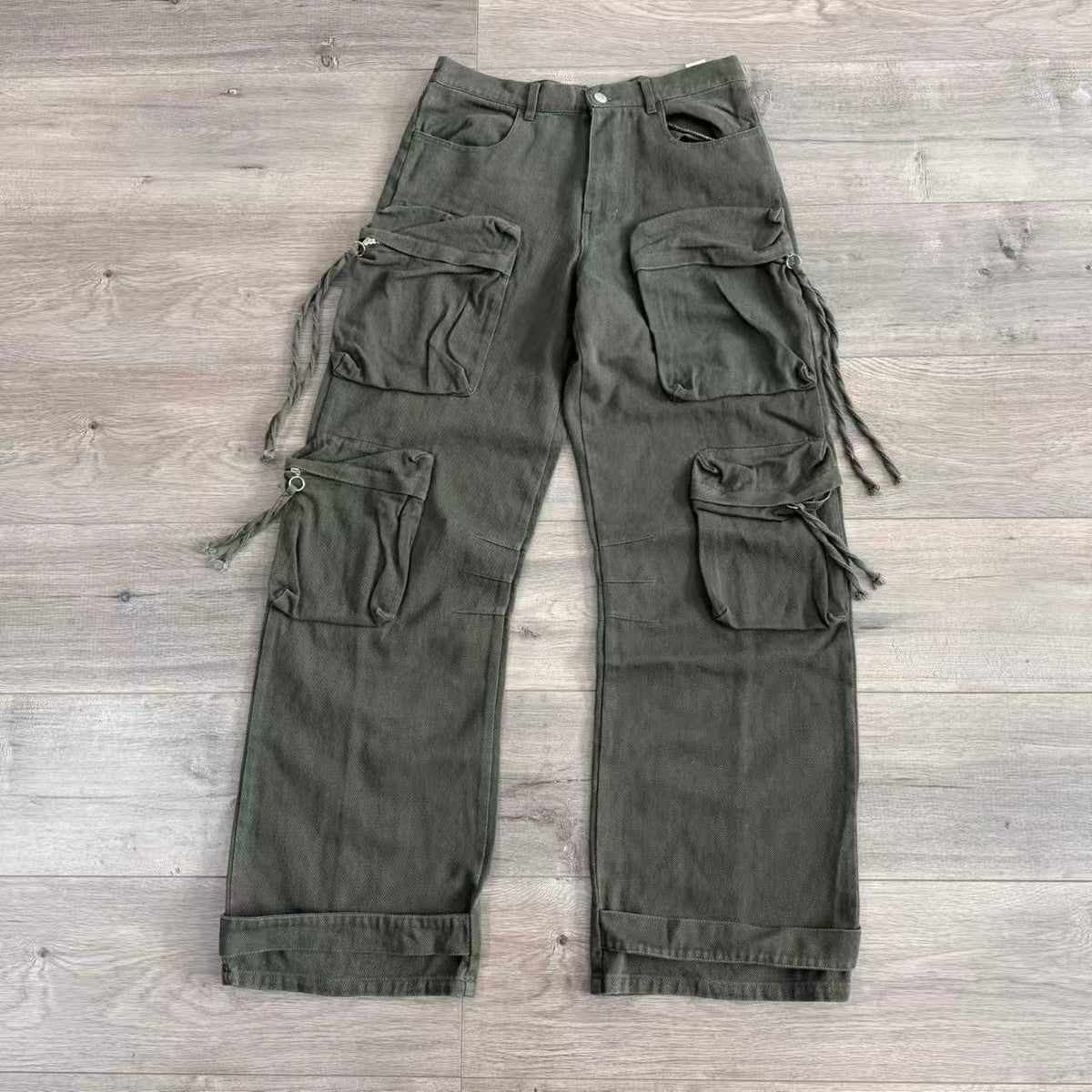 RDMCLOTHINGART tapestry hoodie DESIGNER CARGO PANTS-9001