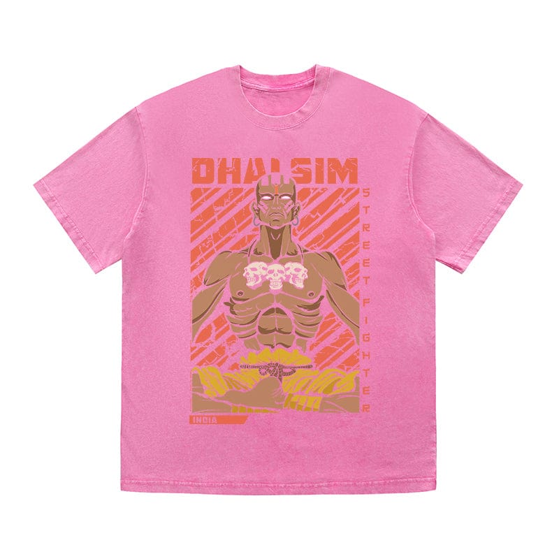 RDMCLOTHINGART tapestry hoodie DHALSIM HEAVY COTTON TEES-9425