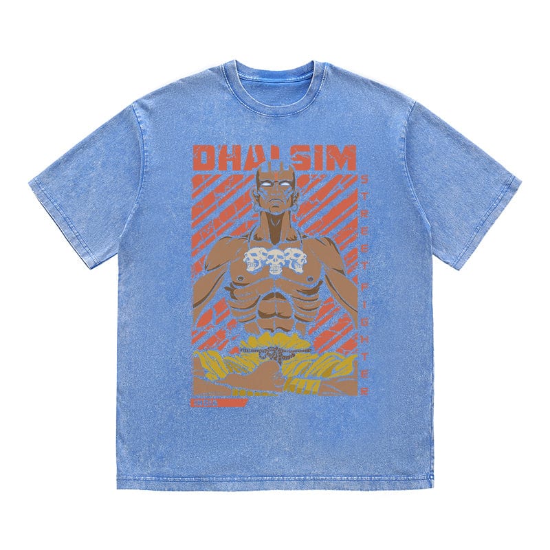 RDMCLOTHINGART tapestry hoodie DHALSIM HEAVY COTTON TEES-9425