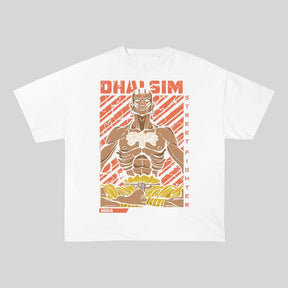 RDMCLOTHINGART tapestry hoodie DHALSIM HEAVY COTTON TEES-9425