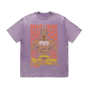 RDMCLOTHINGART tapestry hoodie DHALSIM HEAVY COTTON TEES-9425