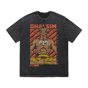 RDMCLOTHINGART tapestry hoodie DHALSIM HEAVY COTTON TEES-9425