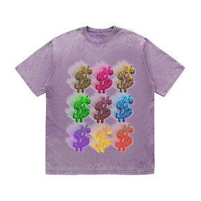 RDMCLOTHINGART tapestry hoodie DOLLAR LIFE HEAVY COTTON TEES-9676